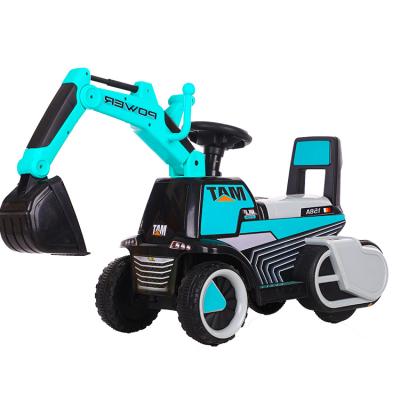 China Ride on Toy Hot sale manufacturer four wheels best quality small forklift children cxcavator sand play ride on truck for sale