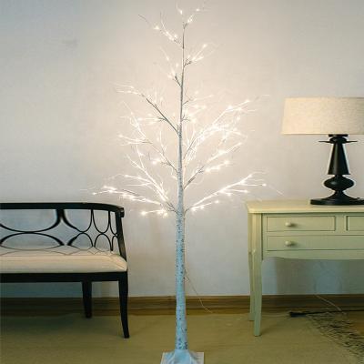 China 120Cm Led Birch Tree 112L 112L 120cm/180cm Christmas Festival Party Decoration Simulate Twig Lamp Led Birch Tree Lights for sale