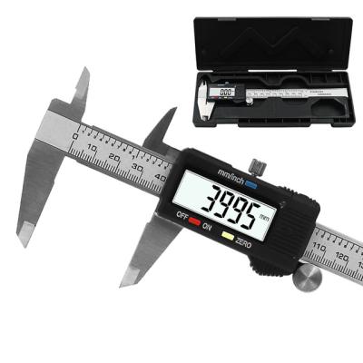 China MM/INCH Stainless Size Digital Electronic Caliper Vernier Caliper For Inside And Outside Gauge for sale