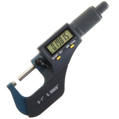 China High Quality High Accuracy 0-25mm Digital Electronic 0.001mm Outside Micrometer With Large Screen for sale