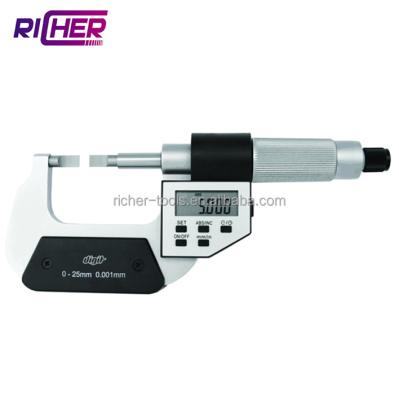 China Electronic Digital Blade Micrometer Thickness Micrometer 215-27 for sale