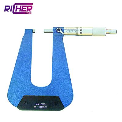 China Deep Throat Micrometer Inside Micrometer Special Micrometer R-215-42 for sale