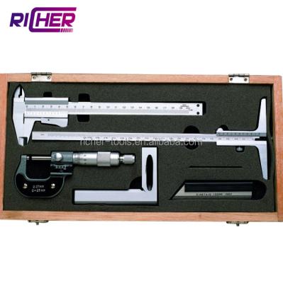 China Tools Measuring Box Set Mechanic Professional Measuring Tools 217-04 for sale