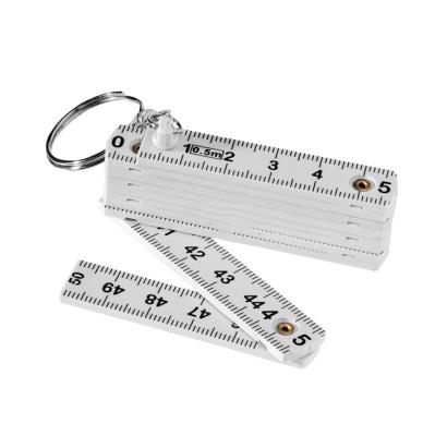 China Mini Size Plastic Folding Portable Foldable Ruler with Different Color for sale