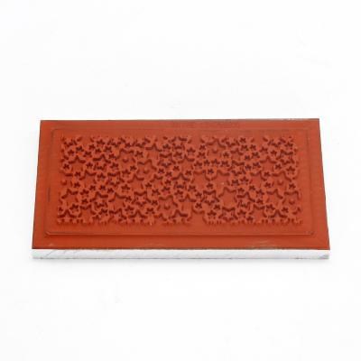 China Customized Hot Stamping Silicone Hot Stamping Molds For Hot Stamping Logo Design On Plastic And Glass for sale