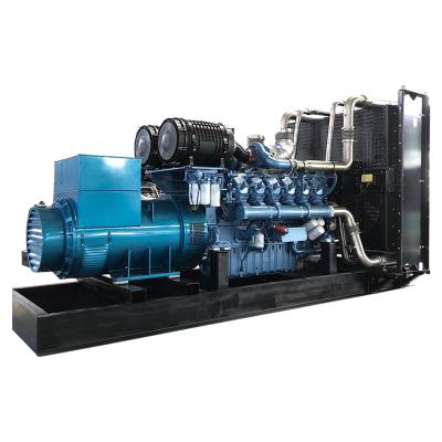 China weichai 1000KW weichai silent diesel generator Shigeng-wc1000 brushless water cooled 3 phase single phase alternator for sale