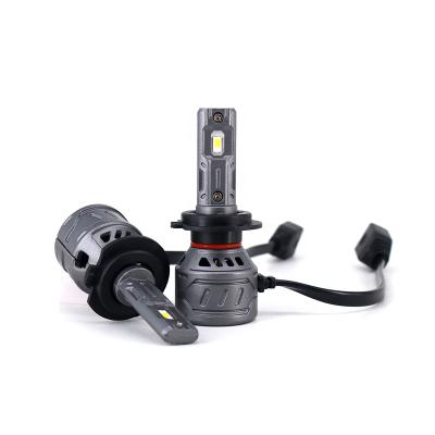 China All in one design universal for used car motorcycle headlight h7 2000lm all in one led bulb with canbus for sale