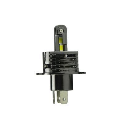 China All In One Design High Brightness 5000 Lumen All In One Black Housing H4 LED Headlight Car Bulb For Nissan for sale