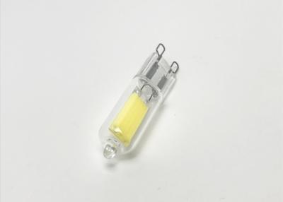 China Ceramic Glass 3.2W 90CRI 320 Lumens 120v LED G9 BULB for sale