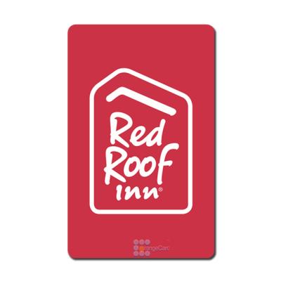 China Cheapest Price Waterproof / Customized Waterproof Printing RFID Hotel Key Card For Red Roof Hostel for sale