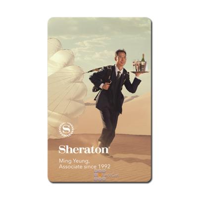 China Waterproof / Sheraton hotel key cards hotel door lock rfid card waterproof hotel room access card for sale