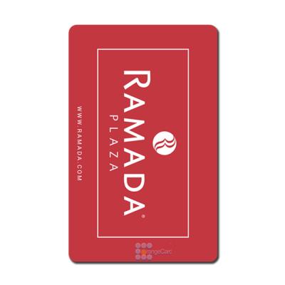 China Waterproof/Waterproof PVC 13.56Mhz RFID Hotel Standard Size Credit Card Master Card for sale