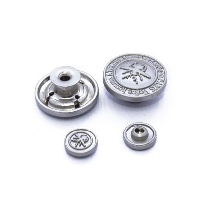 China Import and export quality nickel free jeans alloy button for garment clothing for sale