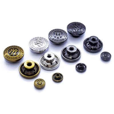 China Wholesale Special Widely Used Clothes Design Snap Button Without Clothes Nickel for sale