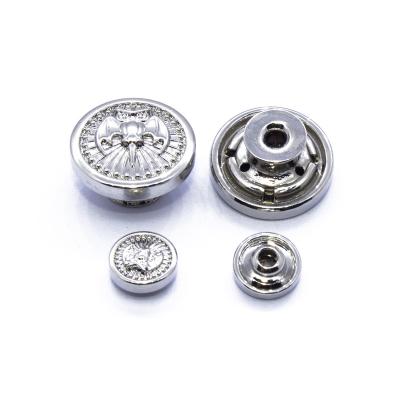 China New Good Price Nickel Free Zinc Alloy Jeans Break Button For Clothes for sale