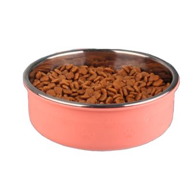 China Viable Manufacturers Wholesale New Pet Hanging Bowl Cat And Dog Stainless Steel Pet Hanging Bowl for sale