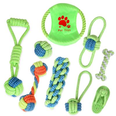 China Wholesale Viable Pet Toy Set Indestructible Luxury Dog Interactive Chew Cotton Rope Toy For Dog Toys for sale