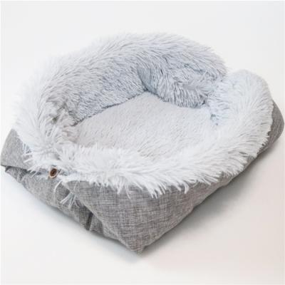 China Selling New Design Plush Dual Purpose Pet Bed Mat Pet Nest Mat Sustainably Warm Winter Autumn And for sale