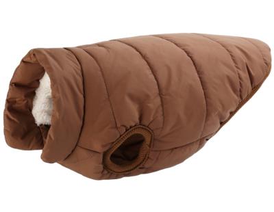 China Wholesale Reversible Windproof Reversible Warm Dog Winter Soft Pet Coat Jacket Viable For Small Medium Large Dogs for sale