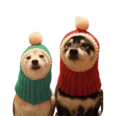 China Viable Hot Dog Cat Knitted Hat Pet Amazon Sale Pet Accessories Halloween Christmas Costume for sale