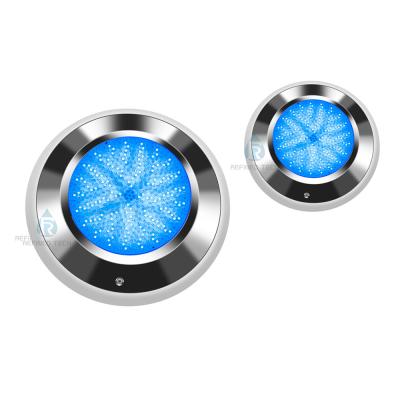 China LANDSCAPE WiFi Control 316L Stainless Steel IP68 Surface Mounted Underwater Lights 18W 24W 35W RGBW LED Pool Light for sale