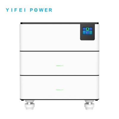 China High Capacity Plug and Play 5kwh 10kwh 15kwh 20kwh Stackable Battery Stacked Low Voltage Battery 300Ah for sale