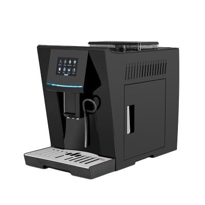 China Hotel ONE TOUCH Automatic Cappuccino Bean To Cup Espresso Coffee Maker Machine for sale