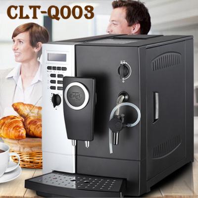 China One Touch Cappuccino / Latte Black And Ribbon ABS Commercial Fully Automatic Coffee Machine CLT-Q003 for sale