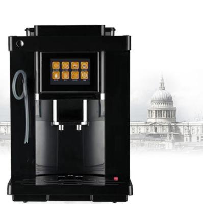 China One Touch Cappuccino / Latte Double Cup Function New Design Coffee Vending Machine for sale