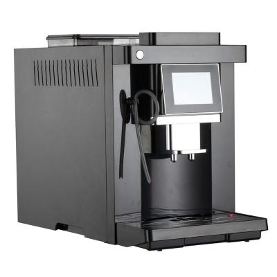 China One Touch Cappuccino / Latte 19 Bar ULKA Pump Plastic Housing Coffee Machine For Store for sale