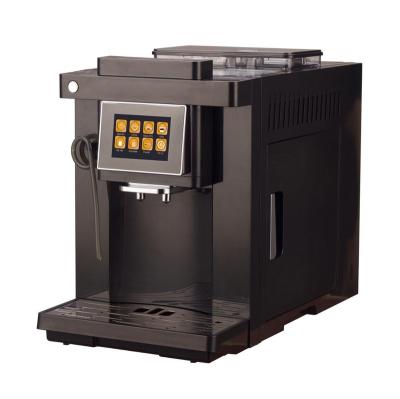 China Popular One Touch Cappuccino / Latte 48*28*40cm Coffee Vending Machine With Coffee Grinder for sale