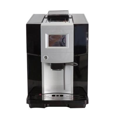 China Newest Touch Cappuccino/Latte Ningbo Hawk Factory Style ABS Housing Material 1 Cup Coffee Maker With Grinder for sale