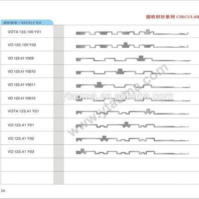 China High quality circular knitting machine circular knitting needles for circular knitting machine VO123.41 for sale