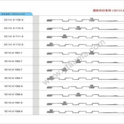 China Vo141.41 Circular Knitting Machine High Quality Circular Knitting Needles for sale