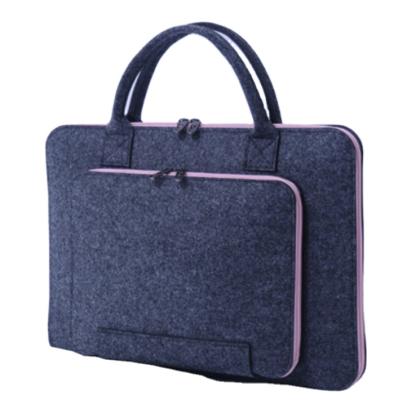 China Fashion Trendy New Design Felt Laptop Sleeve Tablet Case Bag Custom Felt Laptop Bag for sale