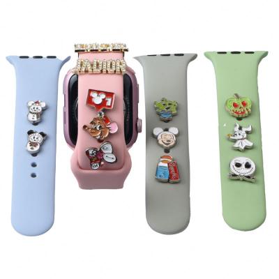 China Fanshion Colorful Charm for Apple Watch Band Custom Band Studs for Apple Watch Charm Bands for sale