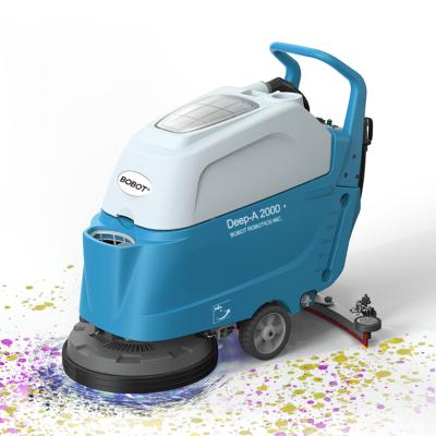 China Hotels Sidewalk Machine Small Scrubber Dryer Commercial Industrial Floor Scrubbing Scrubbers for sale