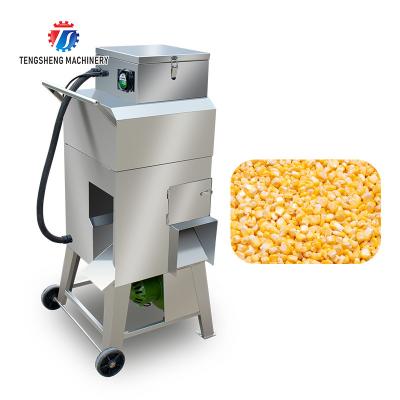 China 220V/380V High quality stainless steel corn thresher waxy corn peeler corn peeler fruit corn machine for sale