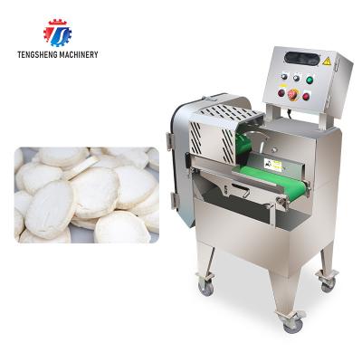 China 1.25KW 800Kg / Hour Vegetable Cutting Machine Potato Slicer Cubes for sale