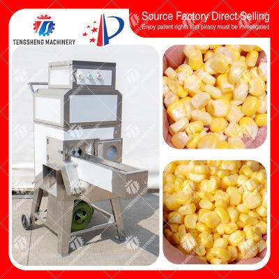 China Tengsheng Corn Thresher Machine Sweet Corn Maize Belt Driven Corn Shelling for sale