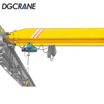 China Crane Hot Sell 10 Ton Bridge Crane 15 Ton Factory Single Girder Bridge Overhead for sale