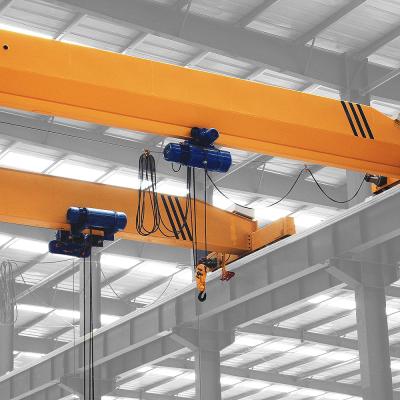 China Bridge Crane High-Efficiency Glass Top Quality Single Girder Overhead Crane 10T for sale