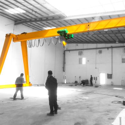 China Crane Manufacturer High Quality Monorail Hoist 4 Ton Single Girder Gantry Gantry Crane for sale