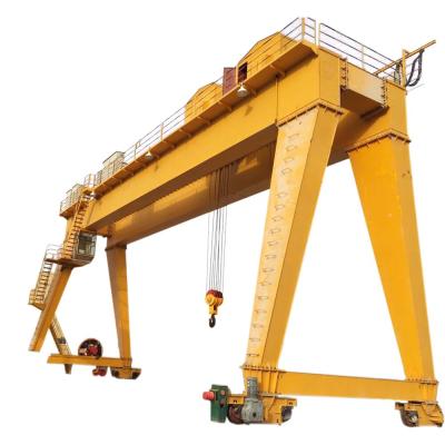 China Gantry Crane Heavy Duty Double Girder Gantry Crane with Electric Trolley for sale