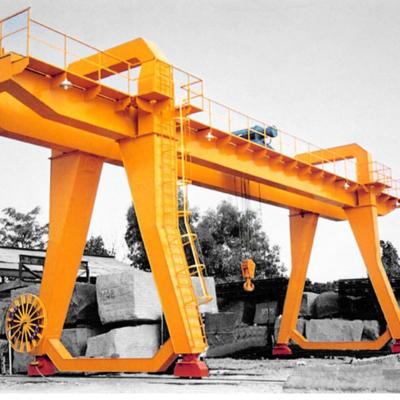 China Gantry Crane Price from Crane Manufacturer Ceiso Cert 10 Ton Double Box Girder Gantry Container for sale