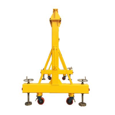 China DGCRANE Gantry Crane 500KG 1 2 Ton Manual Moving Portable Small Indoor Gantry Crane for sale