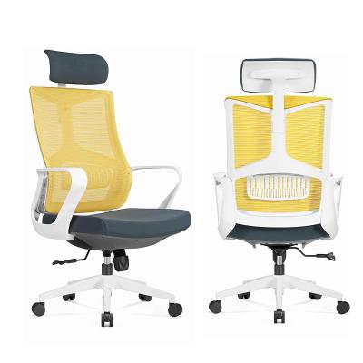 China Low Price (Height) Boss Adjustable Task Swivel Mesh Executive Modern Computer Office Chair with Headrest for sale