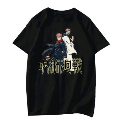 China Japanese Style Anime Harajuku Streetwear Men's Oversized O-Neck Anti-Pilling T-Shirt Tee Couple Graphics Manga Hip Hop Unisex for sale