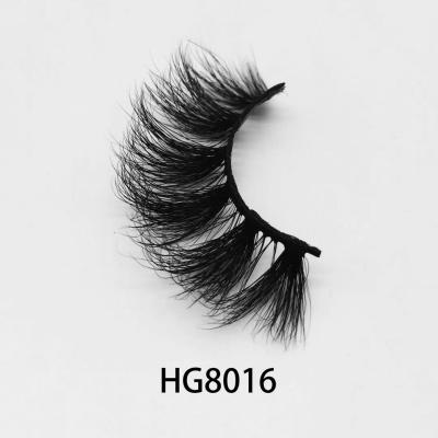 China Wholesale Custom Handmade High Simulation Natural Mink Eyelashes 3d Eyelashes Long for sale