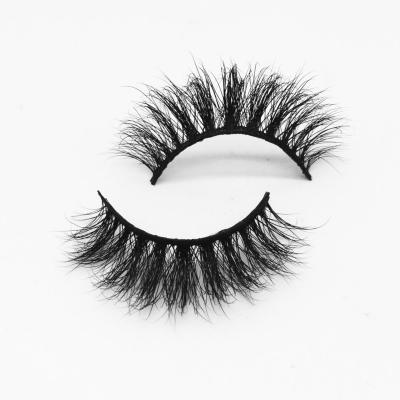 China Wholesale Feather Mink Eyelash Fur 15mm 5d Mink Eyelashes Vendor 5d Mink Eyelashes Private Label Lashesvendor for sale